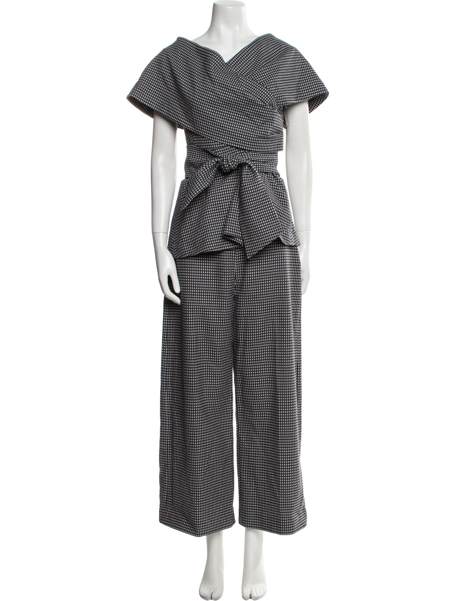 Lela Rose Printed Pant Set