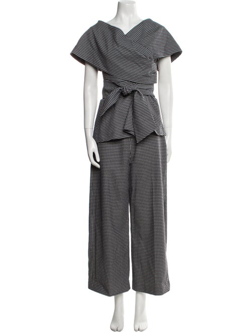 Lela Rose Printed Pant Set