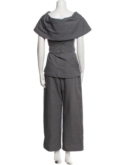 Lela Rose Printed Pant Set