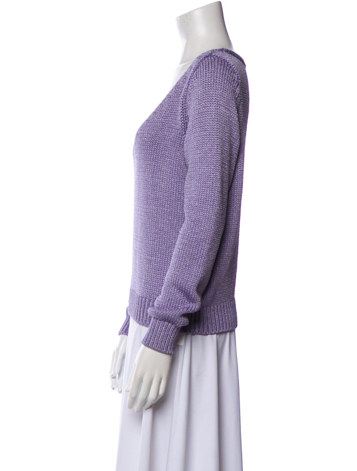 Lela Rose V-Neck Sweater