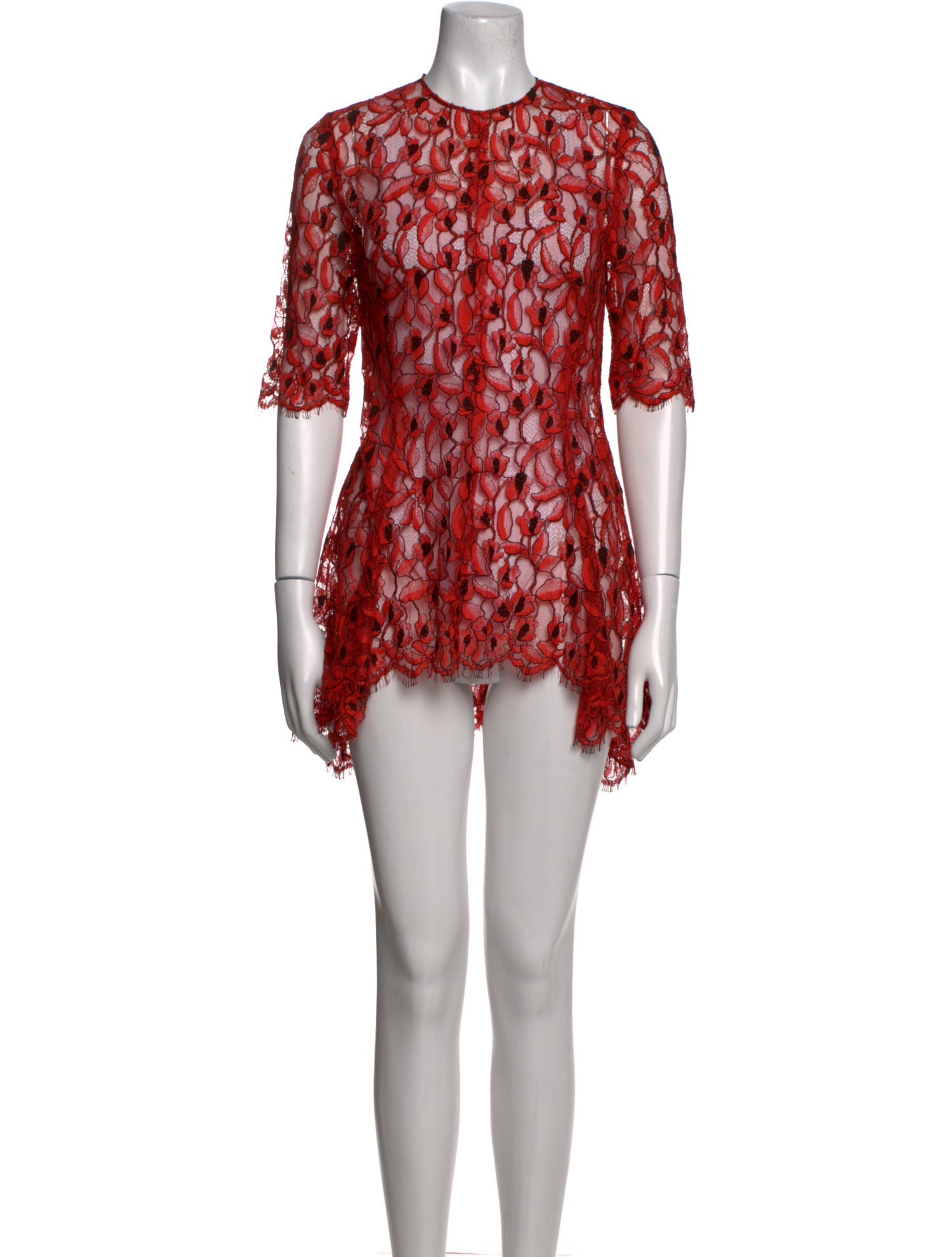 Lela Rose Printed Mini Dress