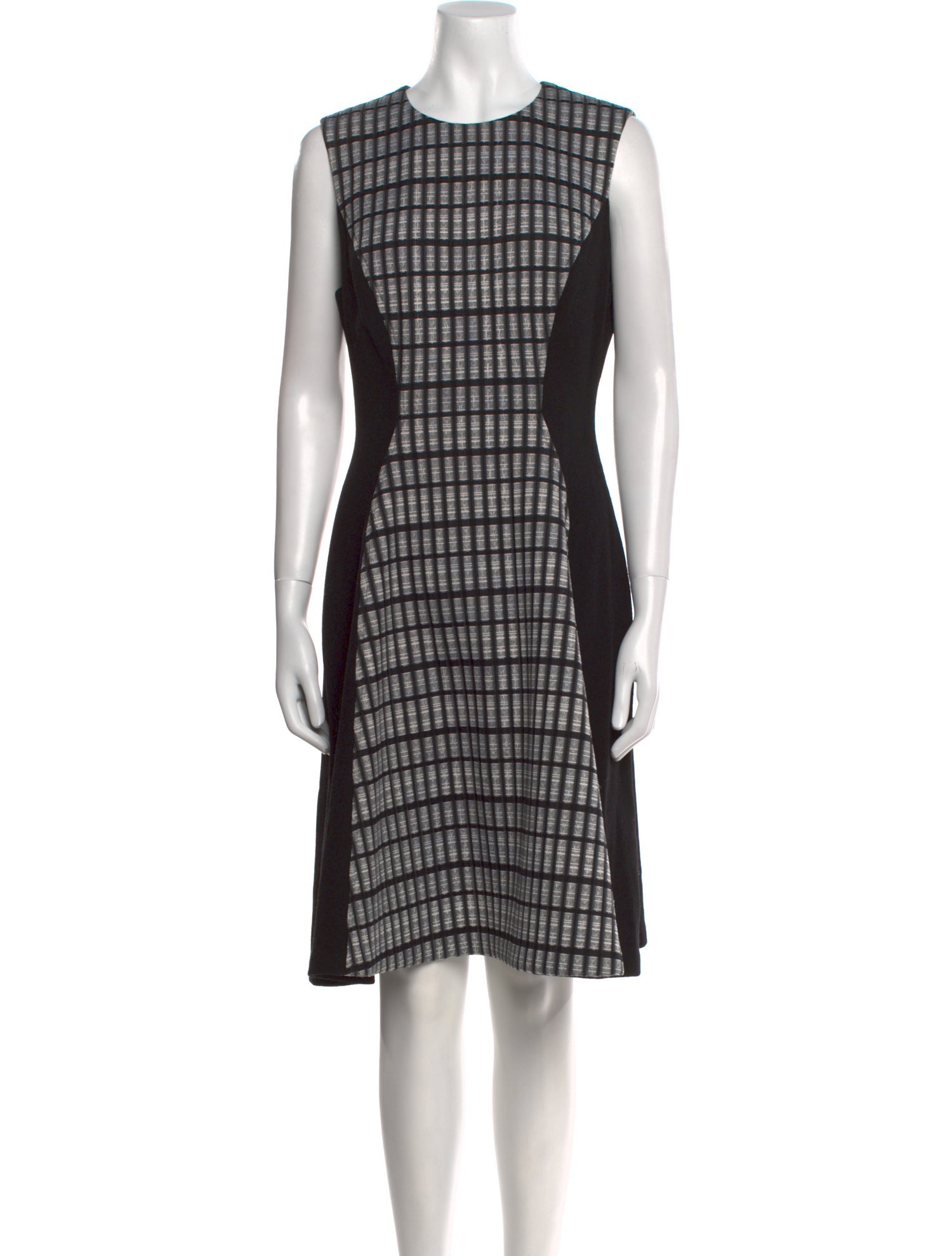 Lela Rose Virgin Wool Knee-Length Dress