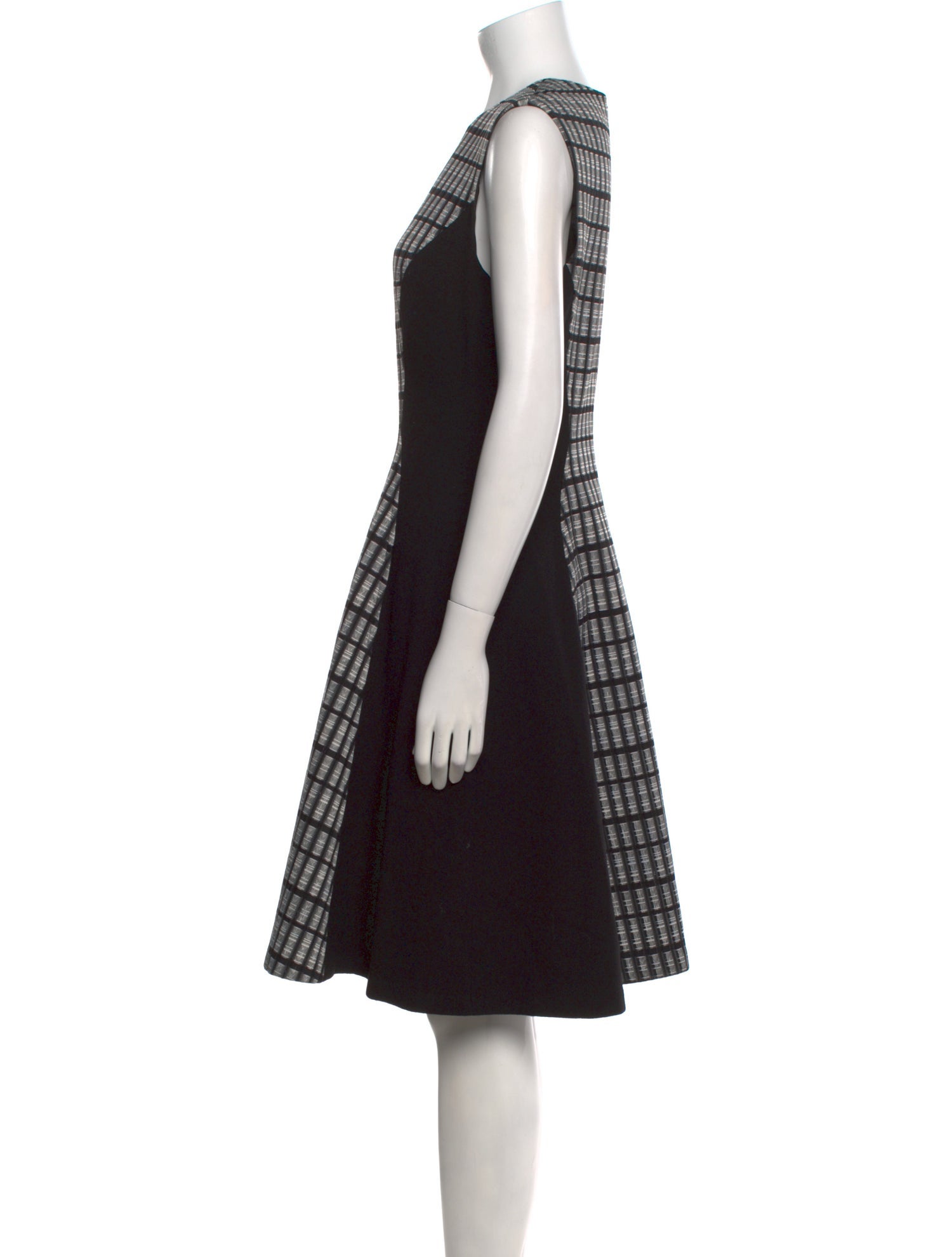 Lela Rose Virgin Wool Knee-Length Dress