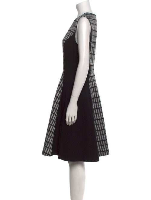 Lela Rose Virgin Wool Knee-Length Dress