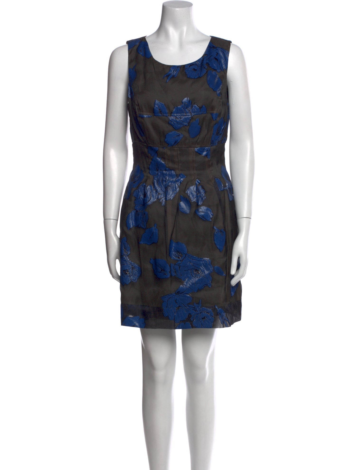 Lela Rose Silk Mini Dress
