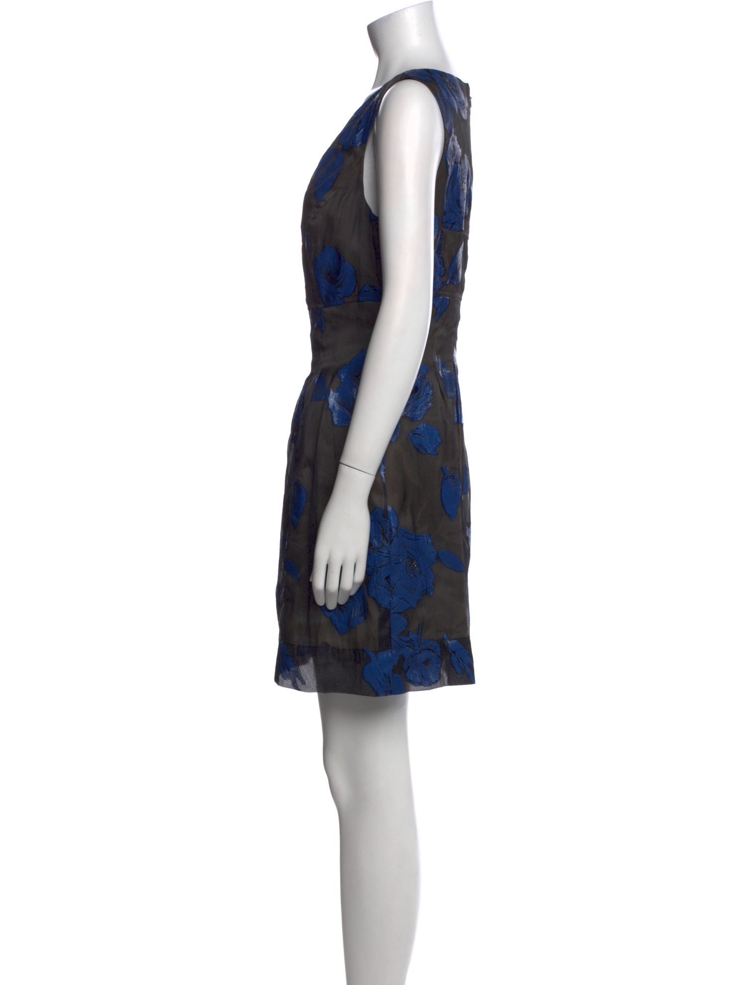 Lela Rose Silk Mini Dress