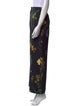 Lela Rose Printed Wide Leg Pants