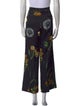 Lela Rose Printed Wide Leg Pants