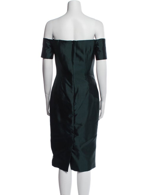 Lela Rose Silk Mini Dress