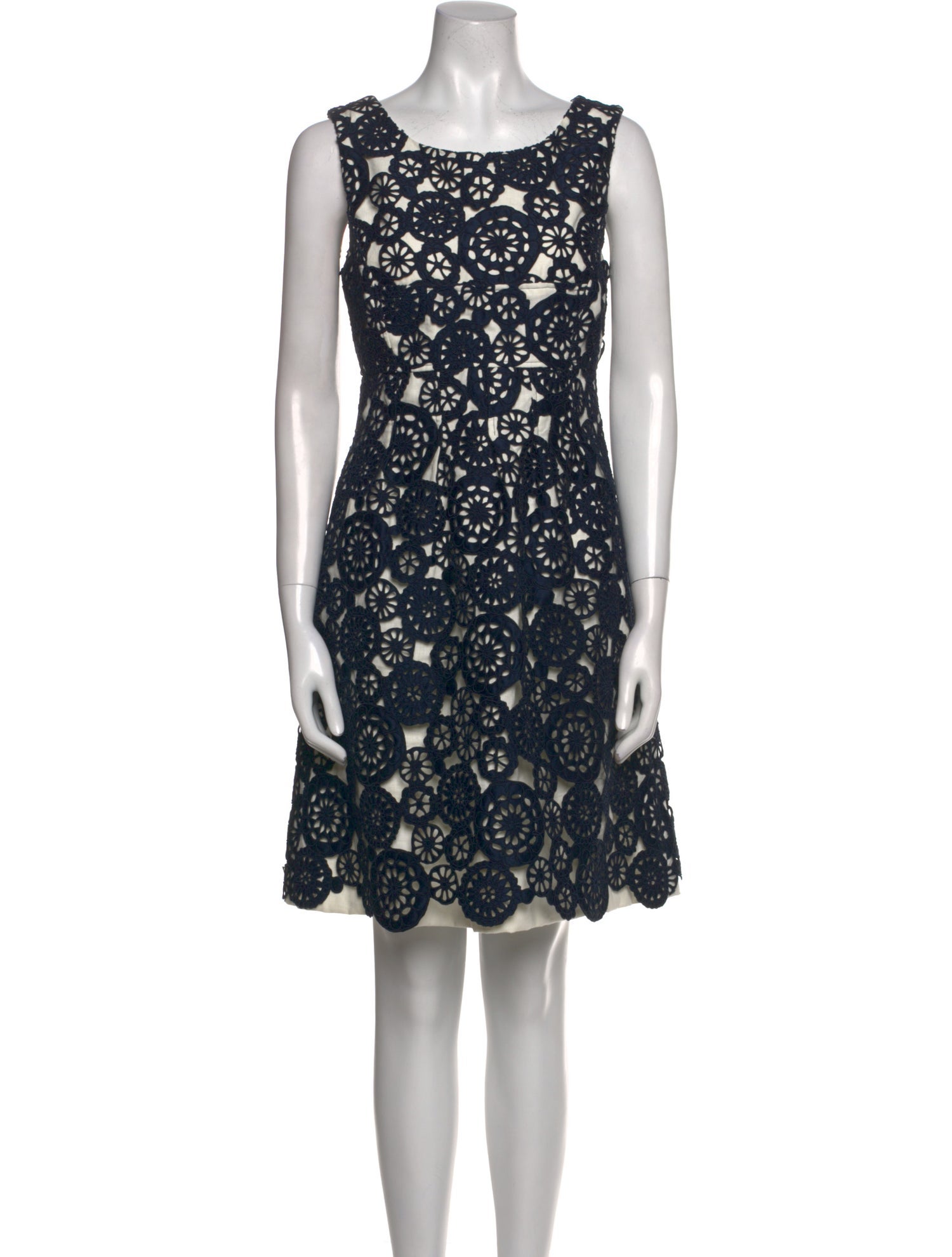 Lela Rose Printed Mini Dress