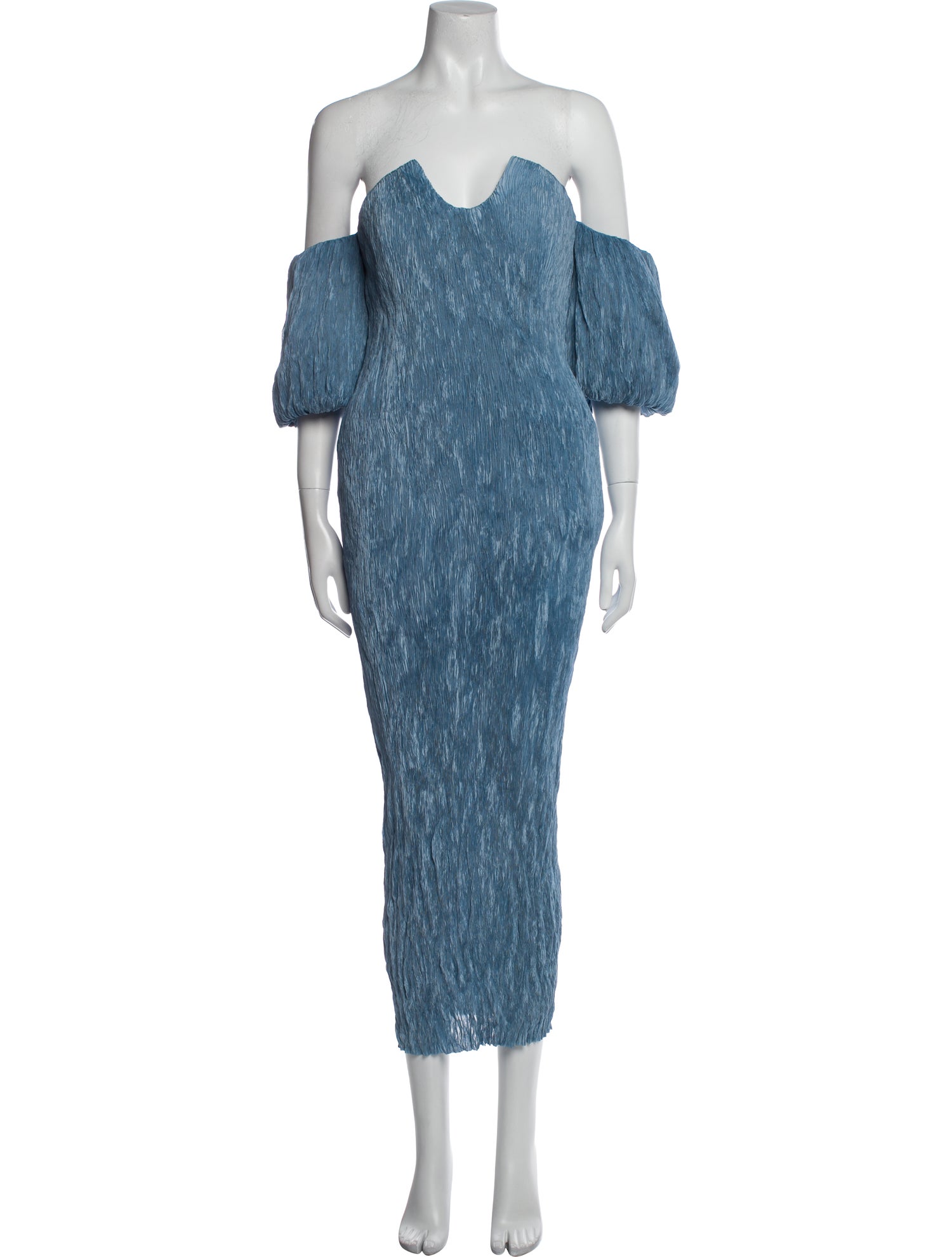 Lela Rose Strapless Long Dress