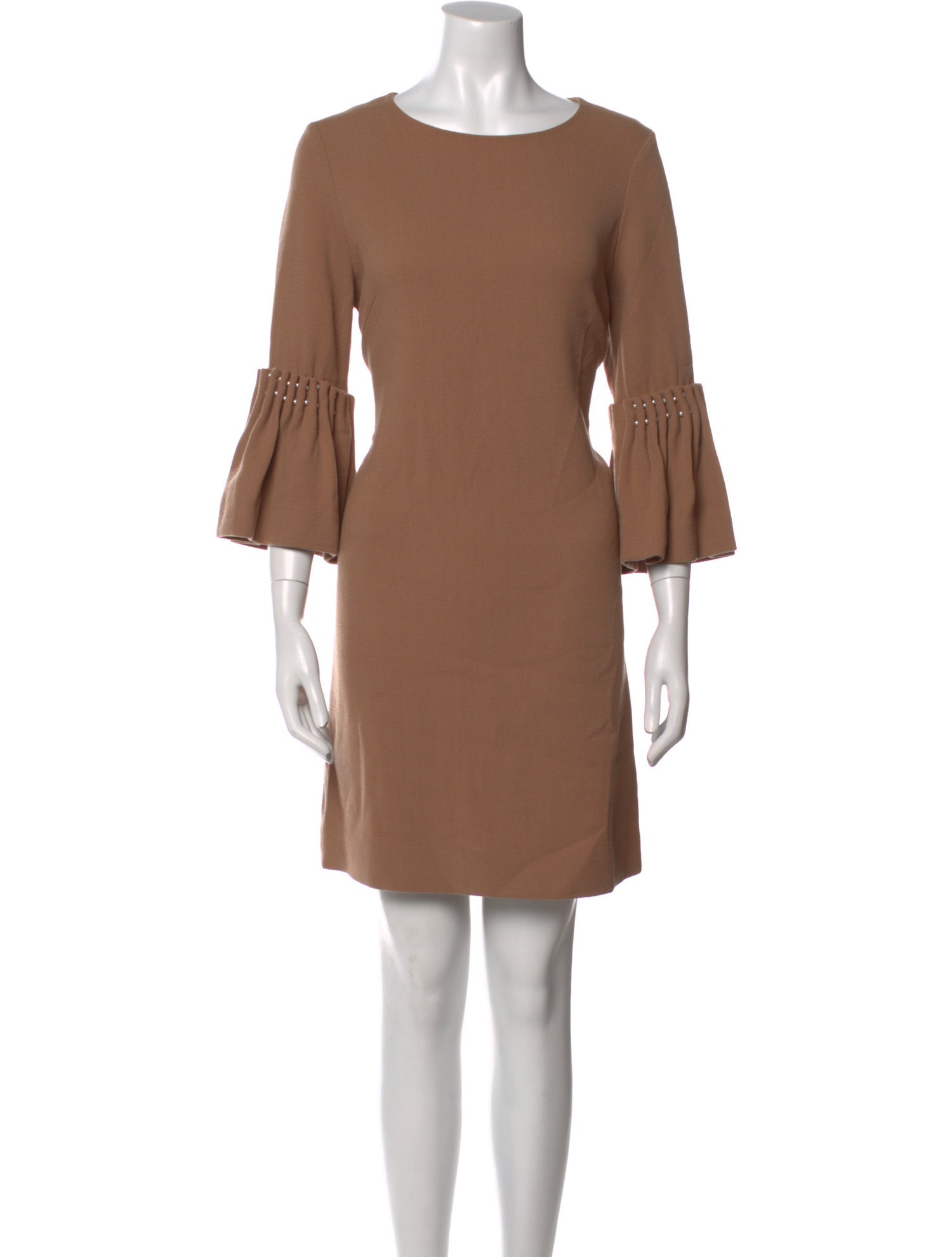 Lela Rose Wool Mini Dress