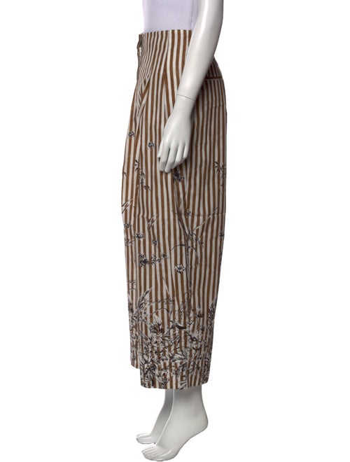 Lela Rose Striped Wide Leg Pants