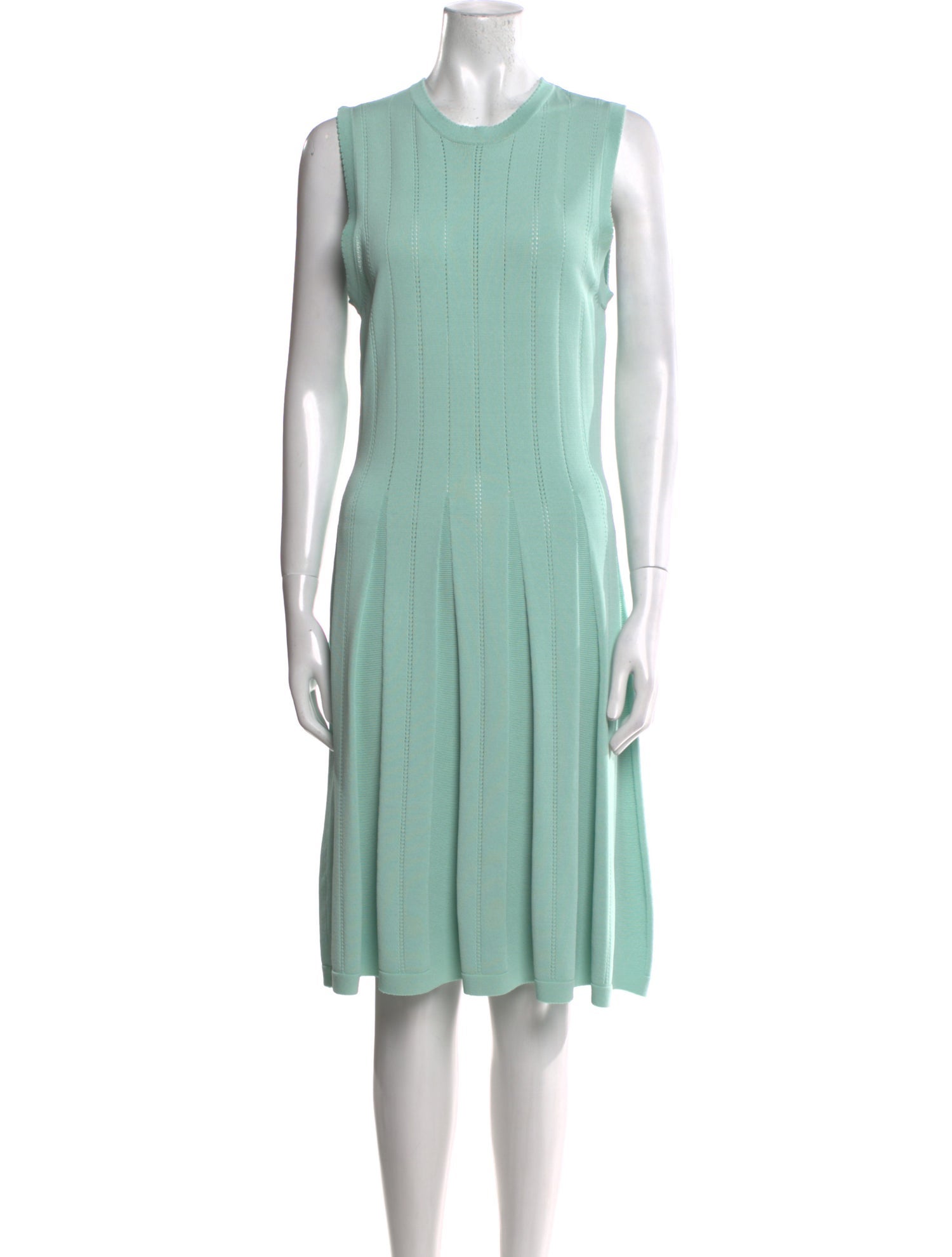 Lela Rose Scoop Neck Knee-Length Dress