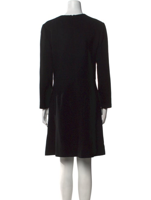 Lela Rose Wool Mini Dress