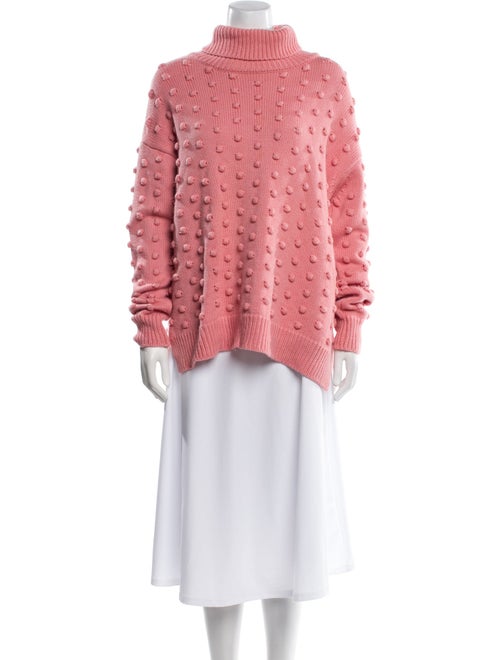 Lela Rose Wool Turtleneck Sweater