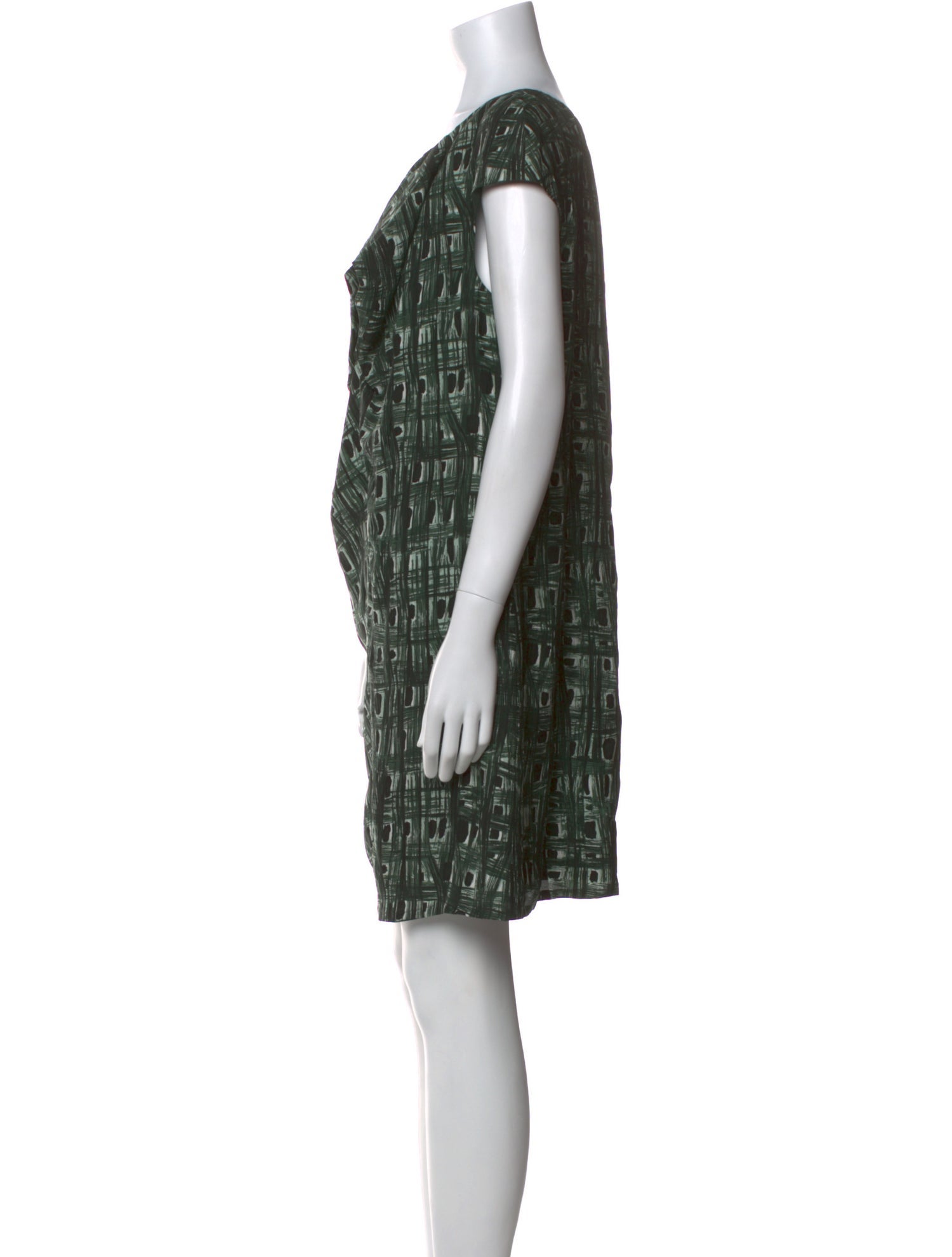 Lela Rose Silk Mini Dress