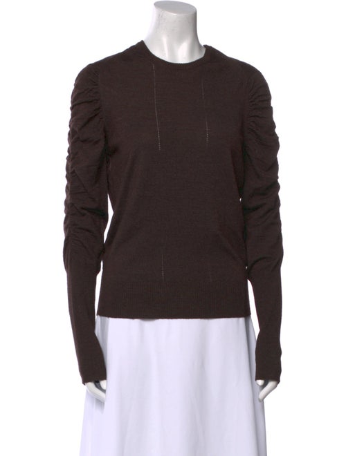 Lela Rose Cashmere Crew Neck Sweatshirt