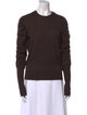 Lela Rose Cashmere Crew Neck Sweatshirt
