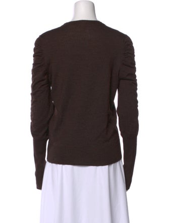 Lela Rose Cashmere Crew Neck Sweatshirt
