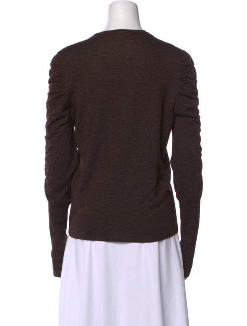 Lela Rose Cashmere Crew Neck Sweatshirt