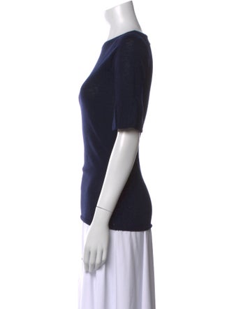 Lela Rose Cashmere Scoop Neck Sweater