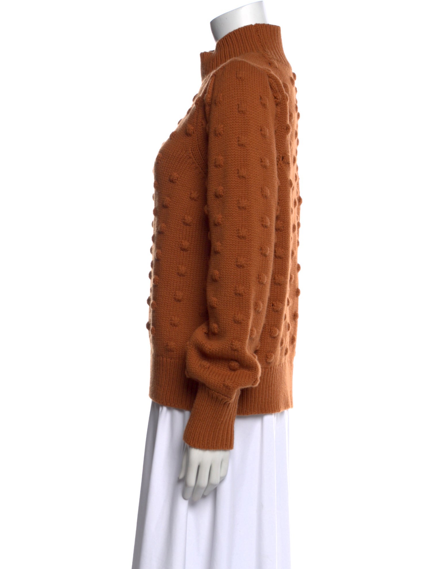 Lela Rose Wool Turtleneck Sweater