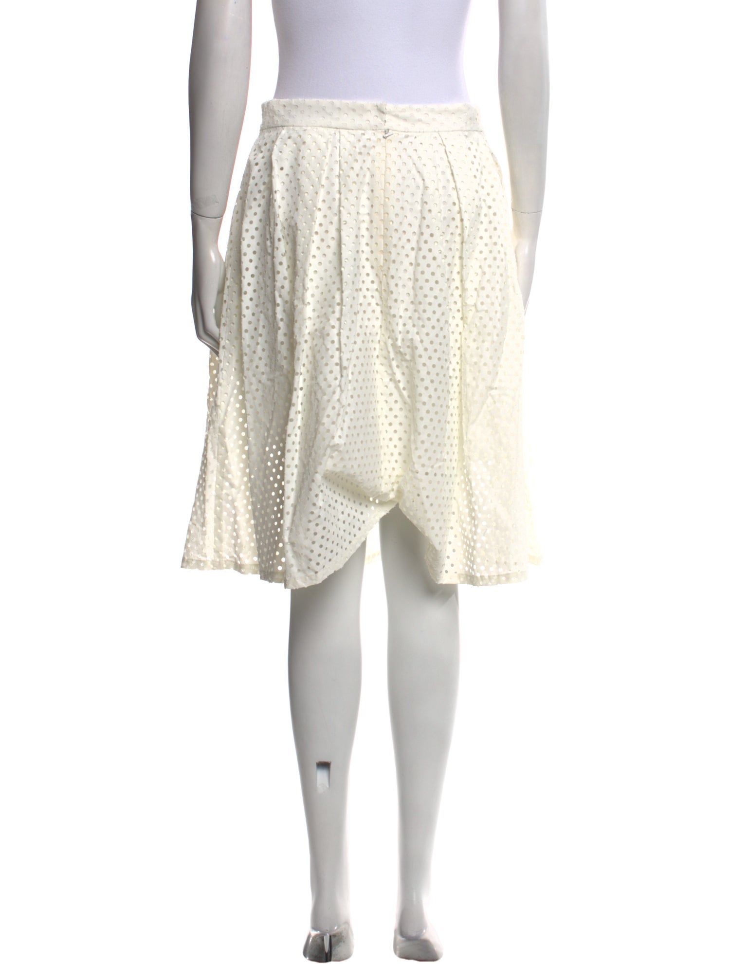 Lela Rose Floral Print Knee-Length Skirt