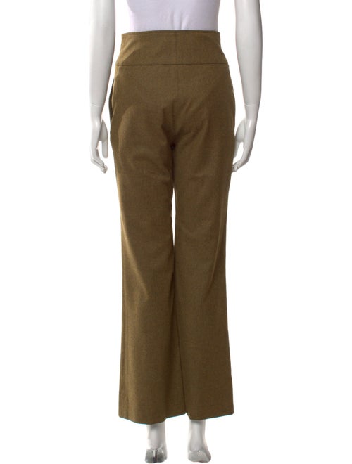 Lela Rose Wool Wide Leg Pants