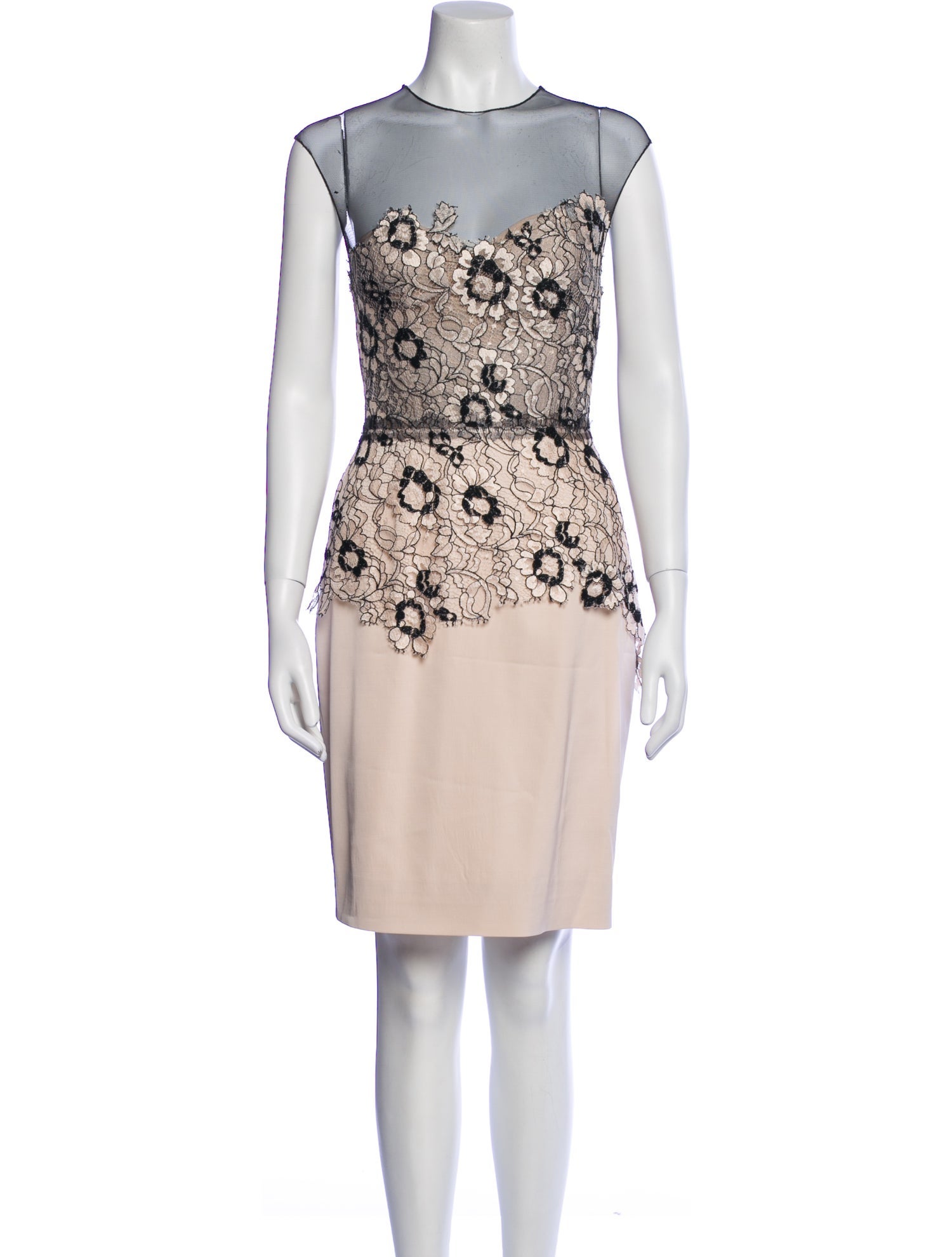 Lela Rose Nylon Knee-Length Dress