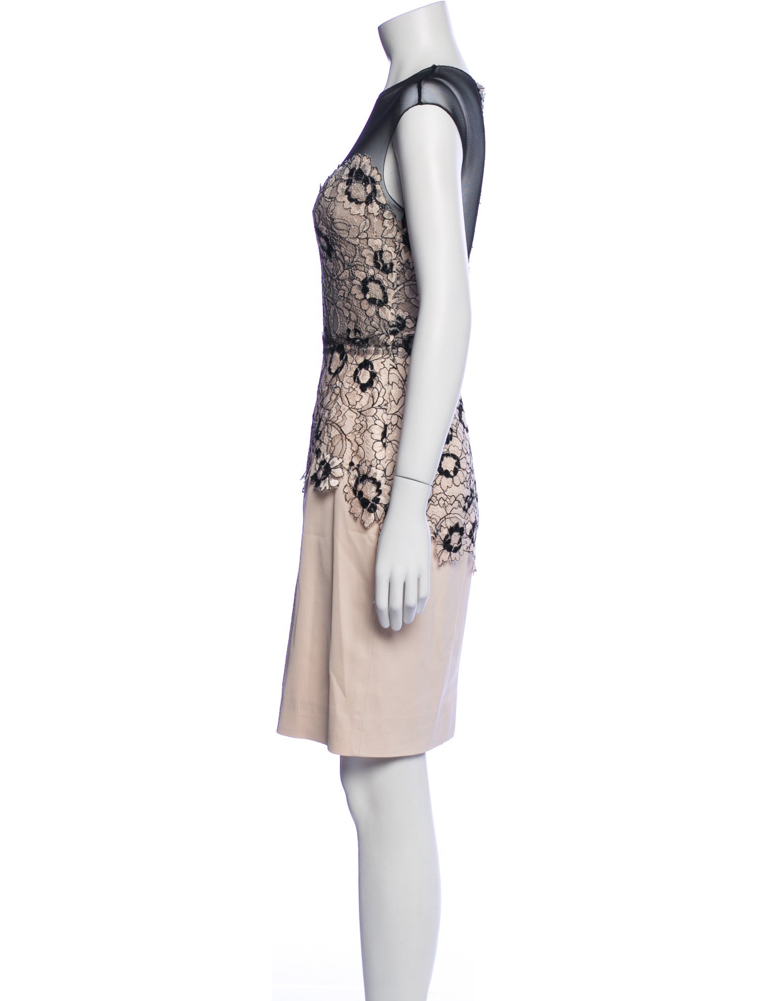 Lela Rose Nylon Knee-Length Dress