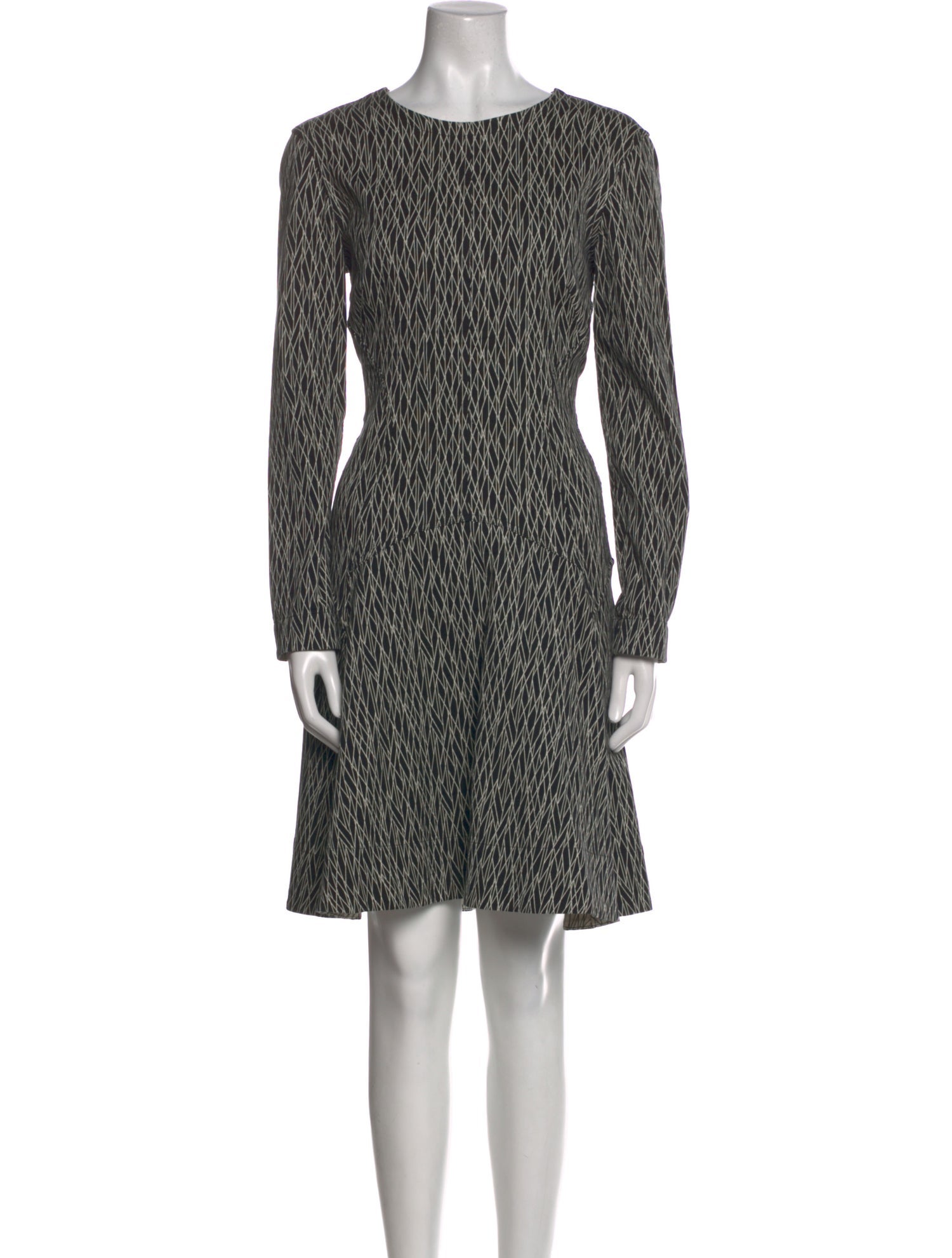 Lela Rose Striped Mini Dress