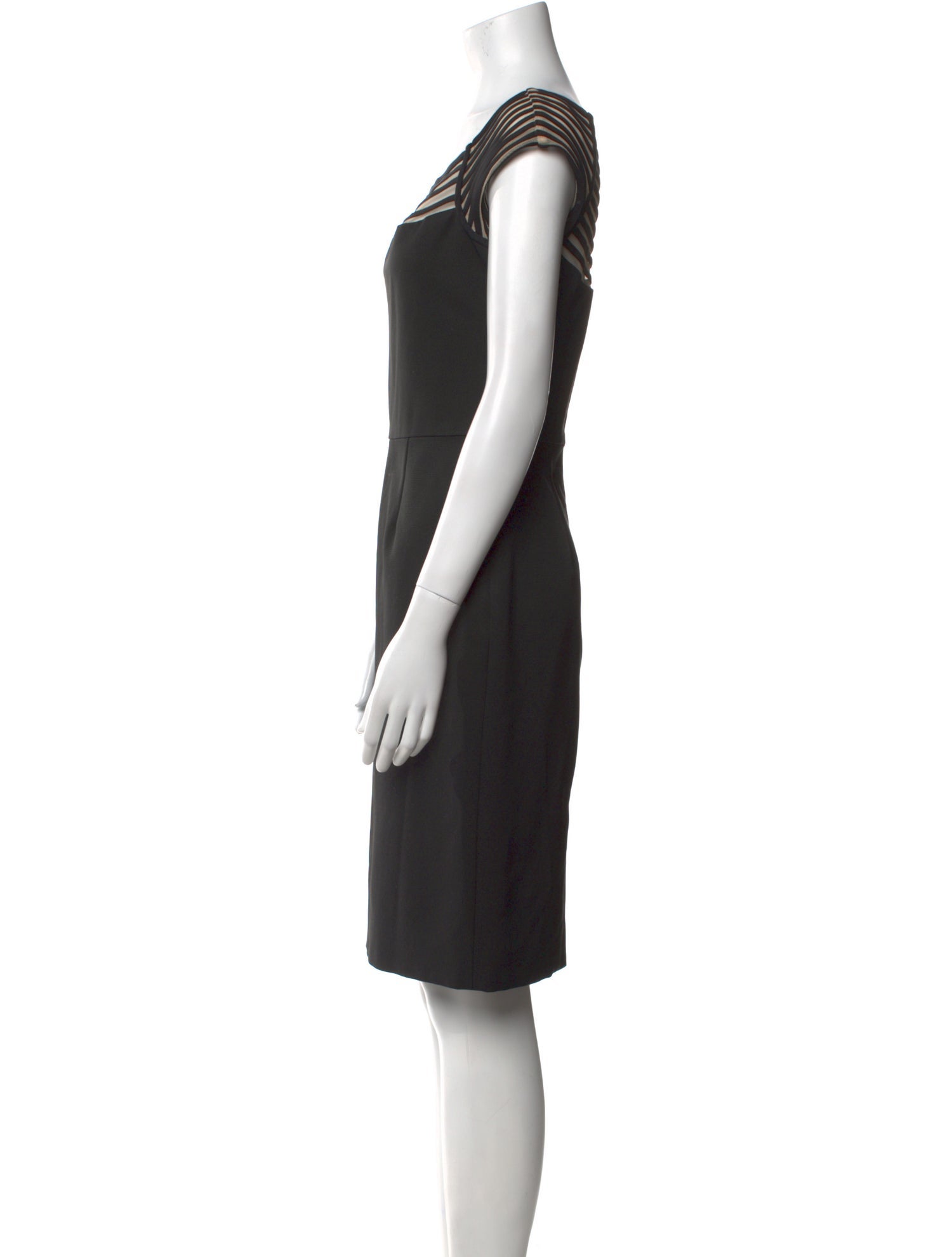 Lela Rose Printed Knee-Length Dress