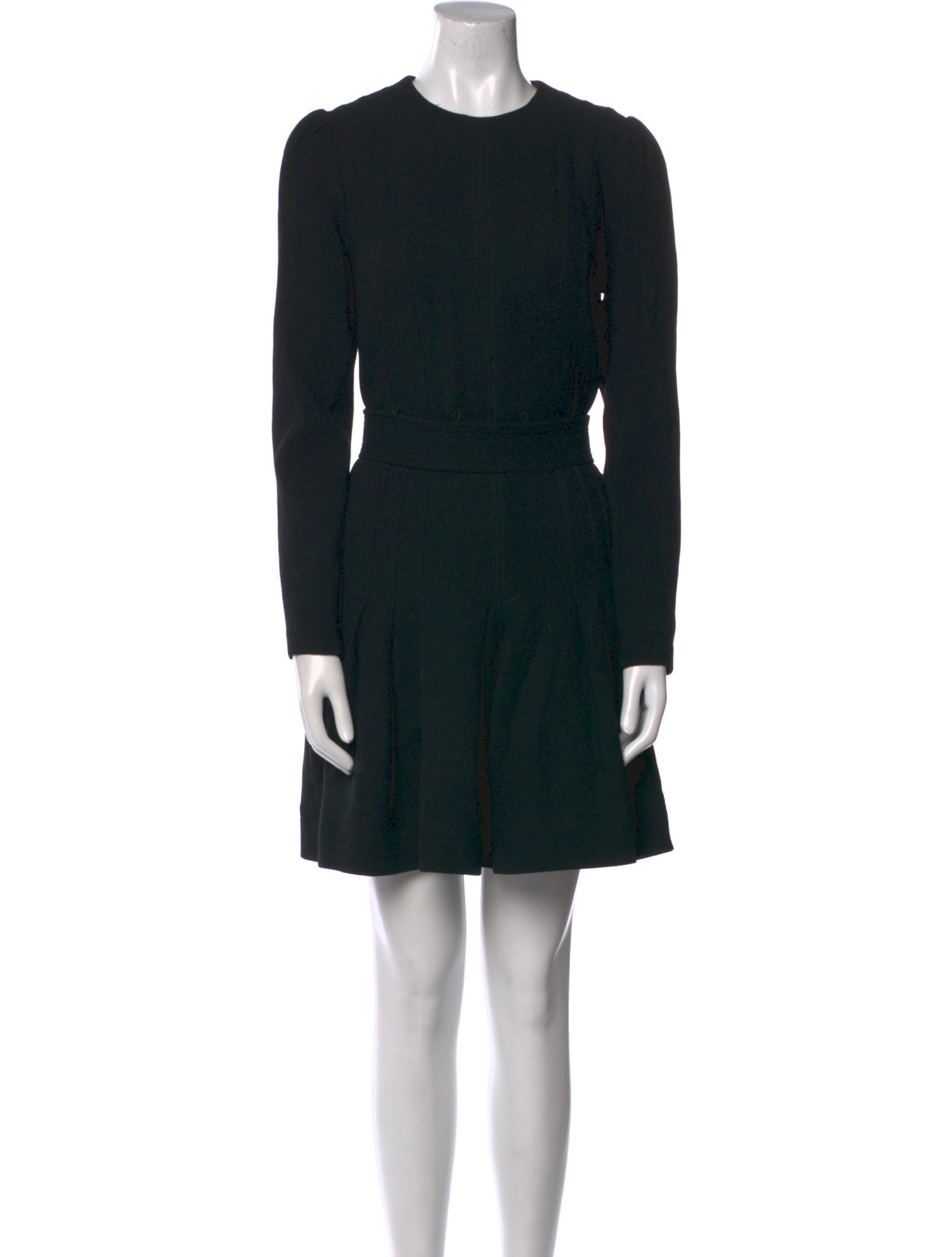 Lela Rose Wool Mini Dress