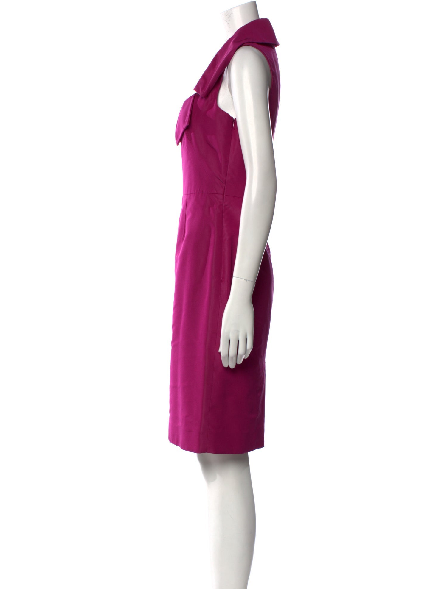 Lela Rose Silk Knee-Length Dress