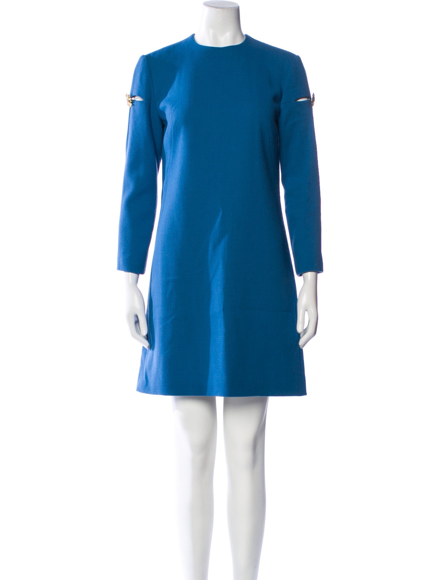 Lela Rose Wool Mini Dress