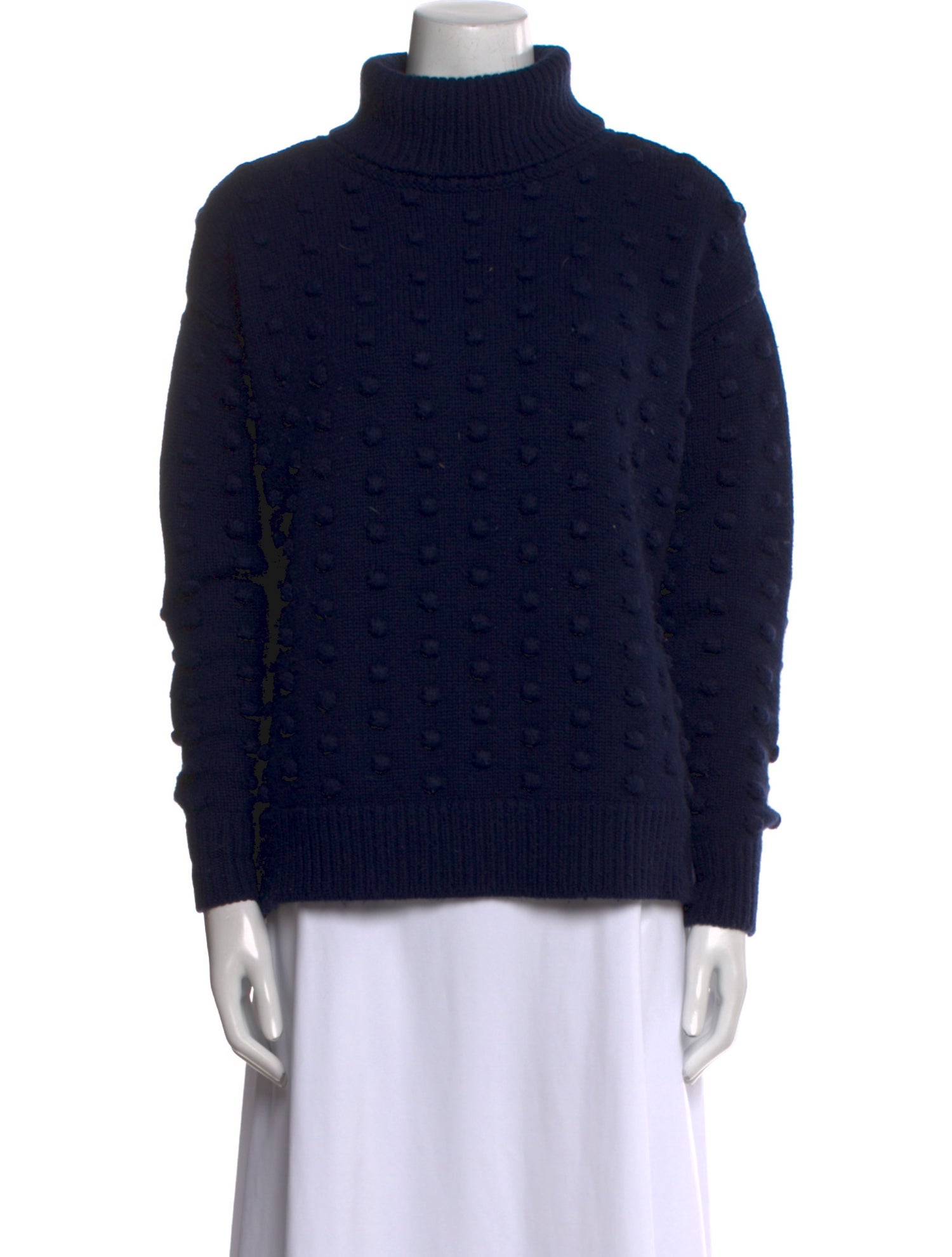 Lela Rose Wool Turtleneck Sweater