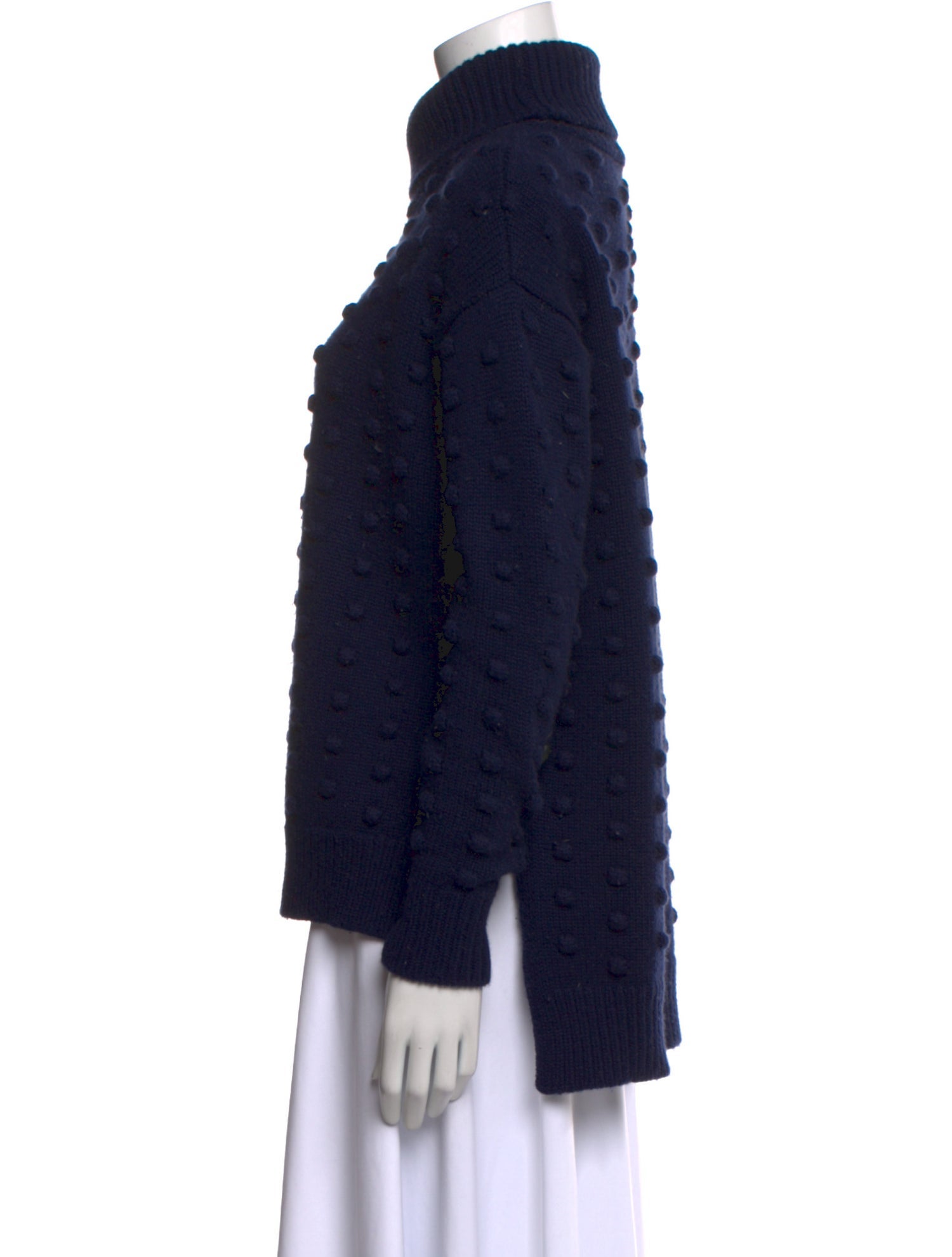 Lela Rose Wool Turtleneck Sweater