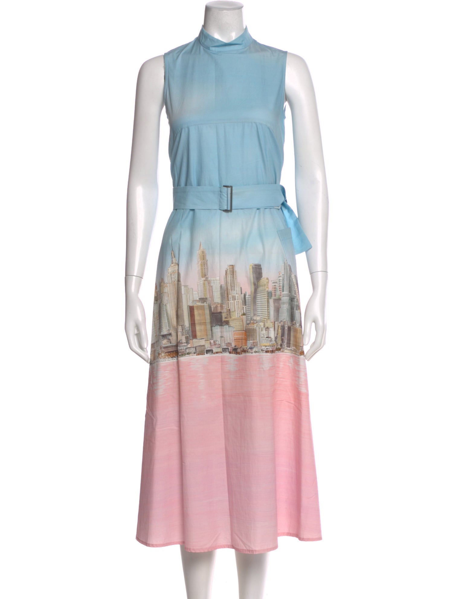 strapless open back dress A-Line Halter Backless Light Pink Chiffon Beach Wedding Dress TN253 US12 / Pink main image 0