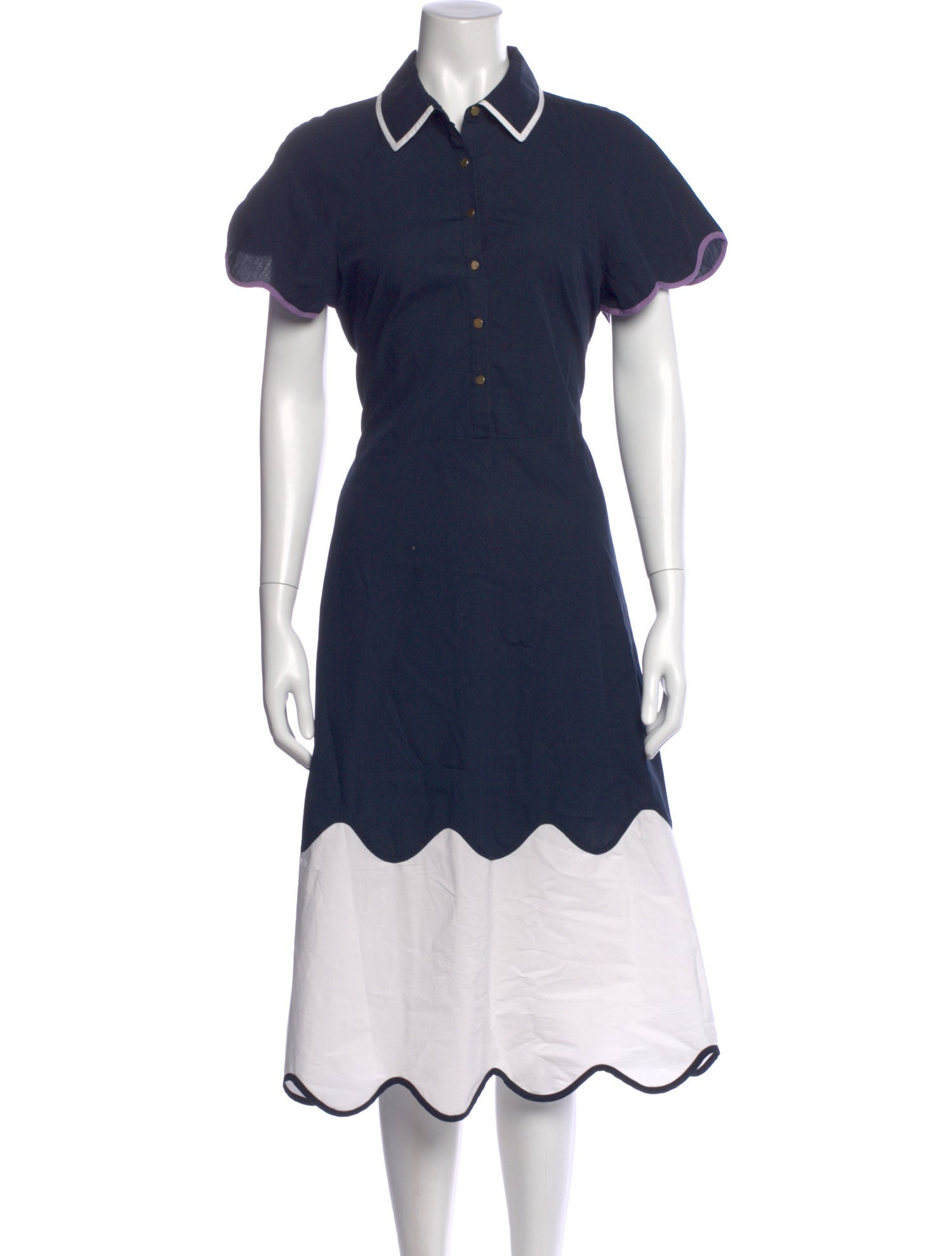 female shirt dress Alex Shirt Dress Blue Tulip Print main image 0