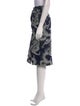 Leo Printed Knee-Length Skirt