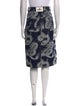 Leo Printed Knee-Length Skirt