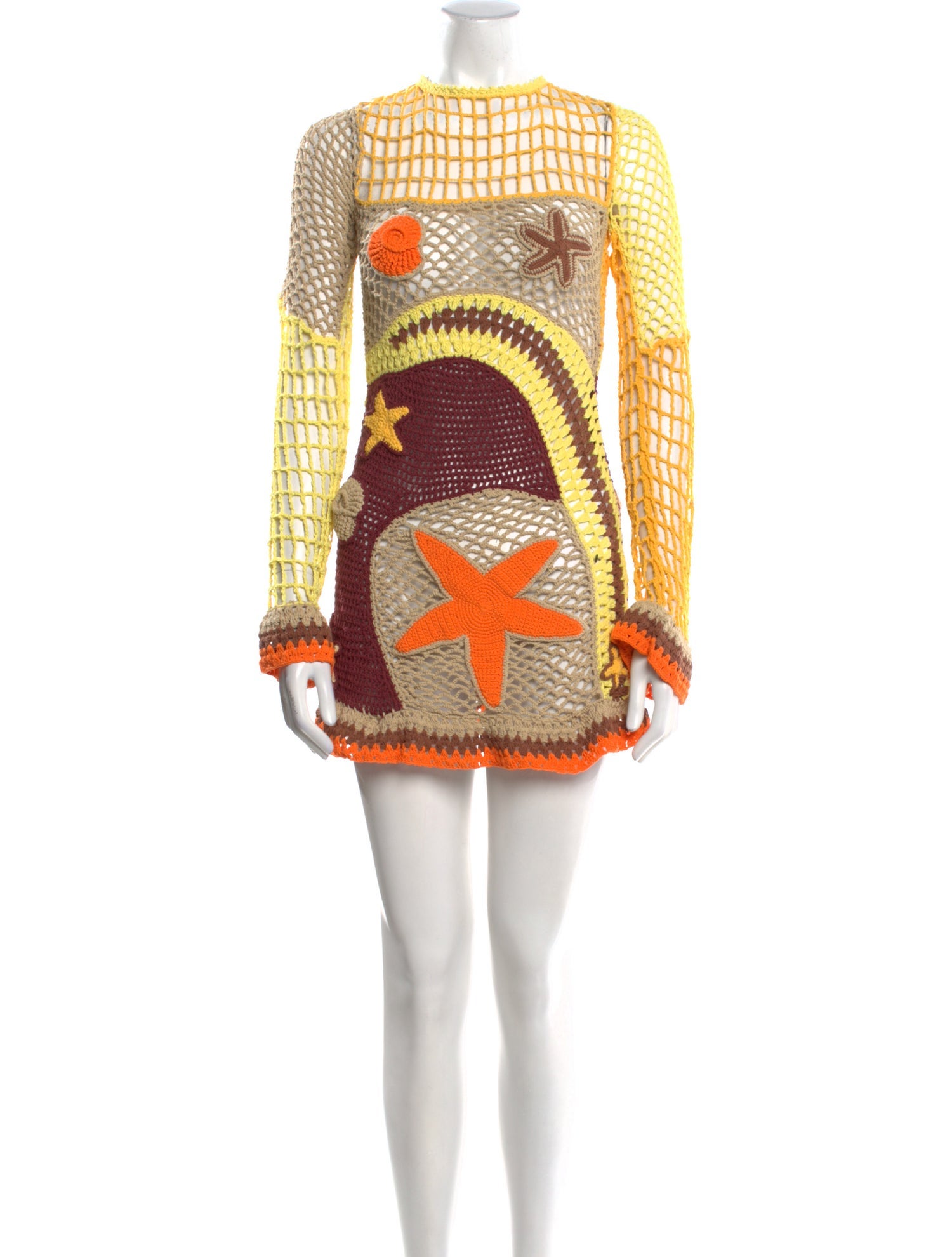 Leslie Amon Printed Mini Dress