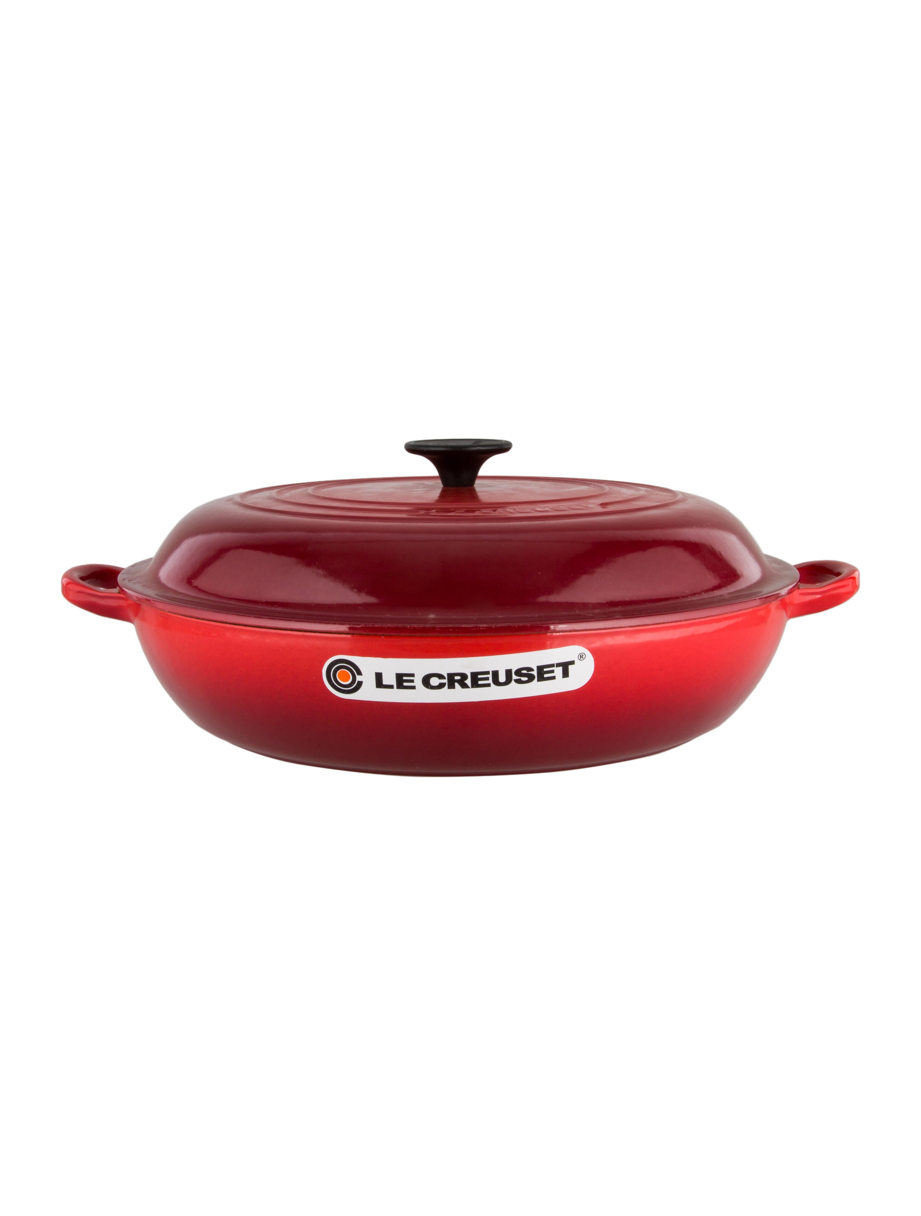 Le Creuset Cast Iron Braiser Red Kitchenware, Tabletop & Kitchen