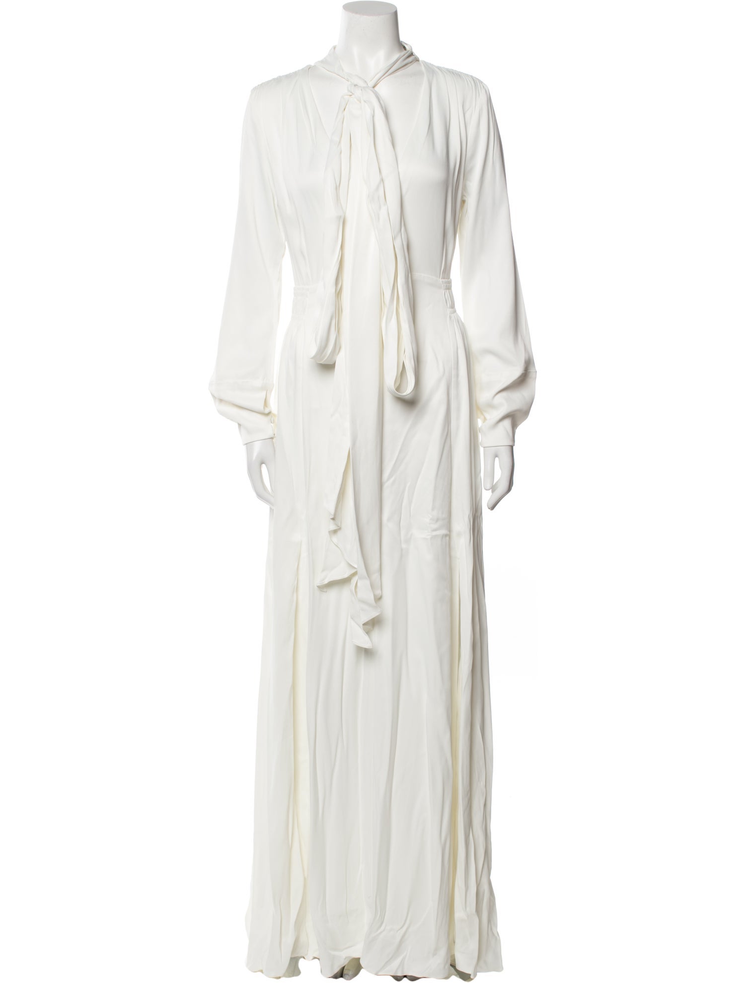 Les Hèritiers V-Neck Long Dress