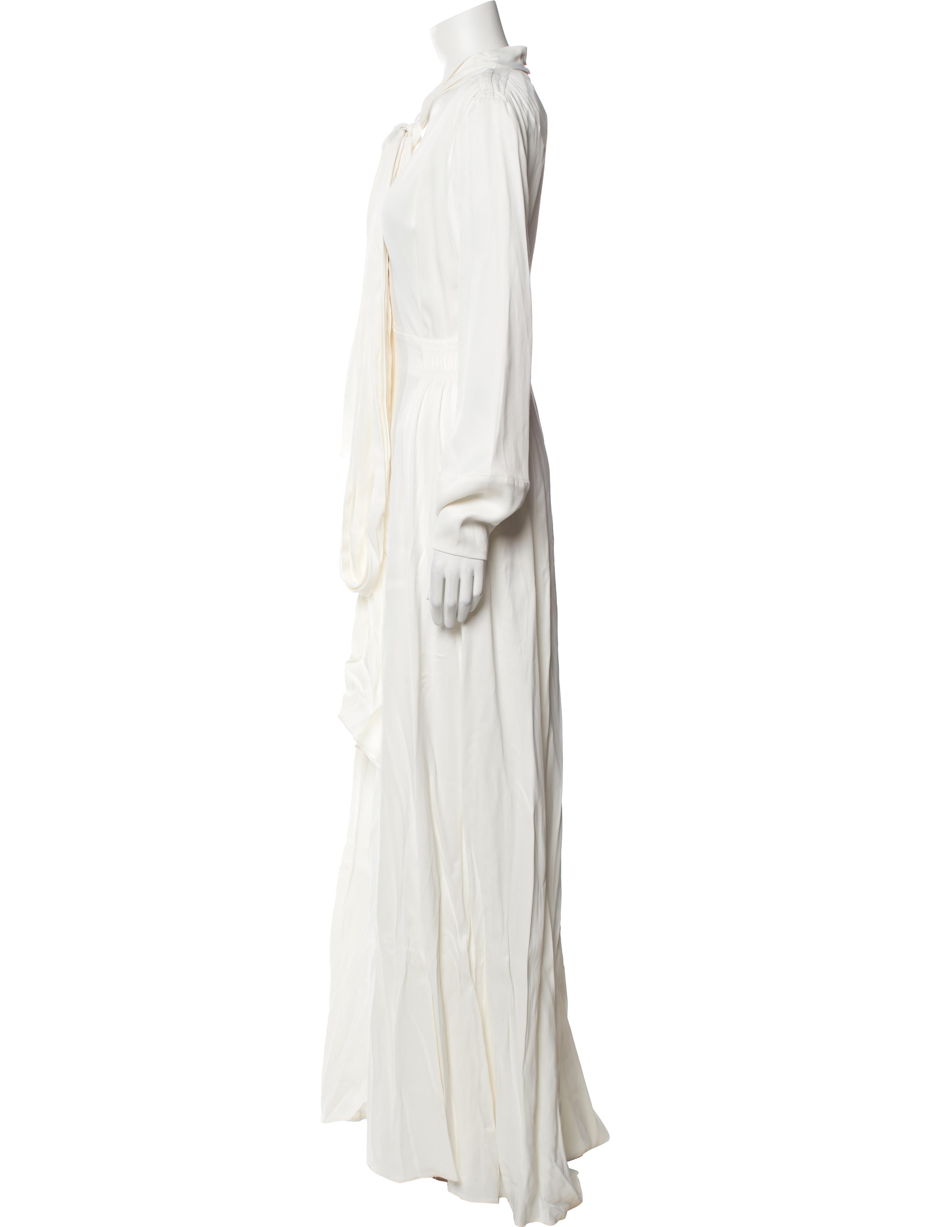 Les Hèritiers V-Neck Long Dress