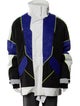 Les Hommes Colorblock Pattern Jacket
