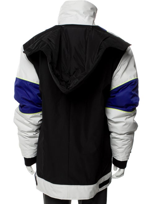 Les Hommes Colorblock Pattern Jacket