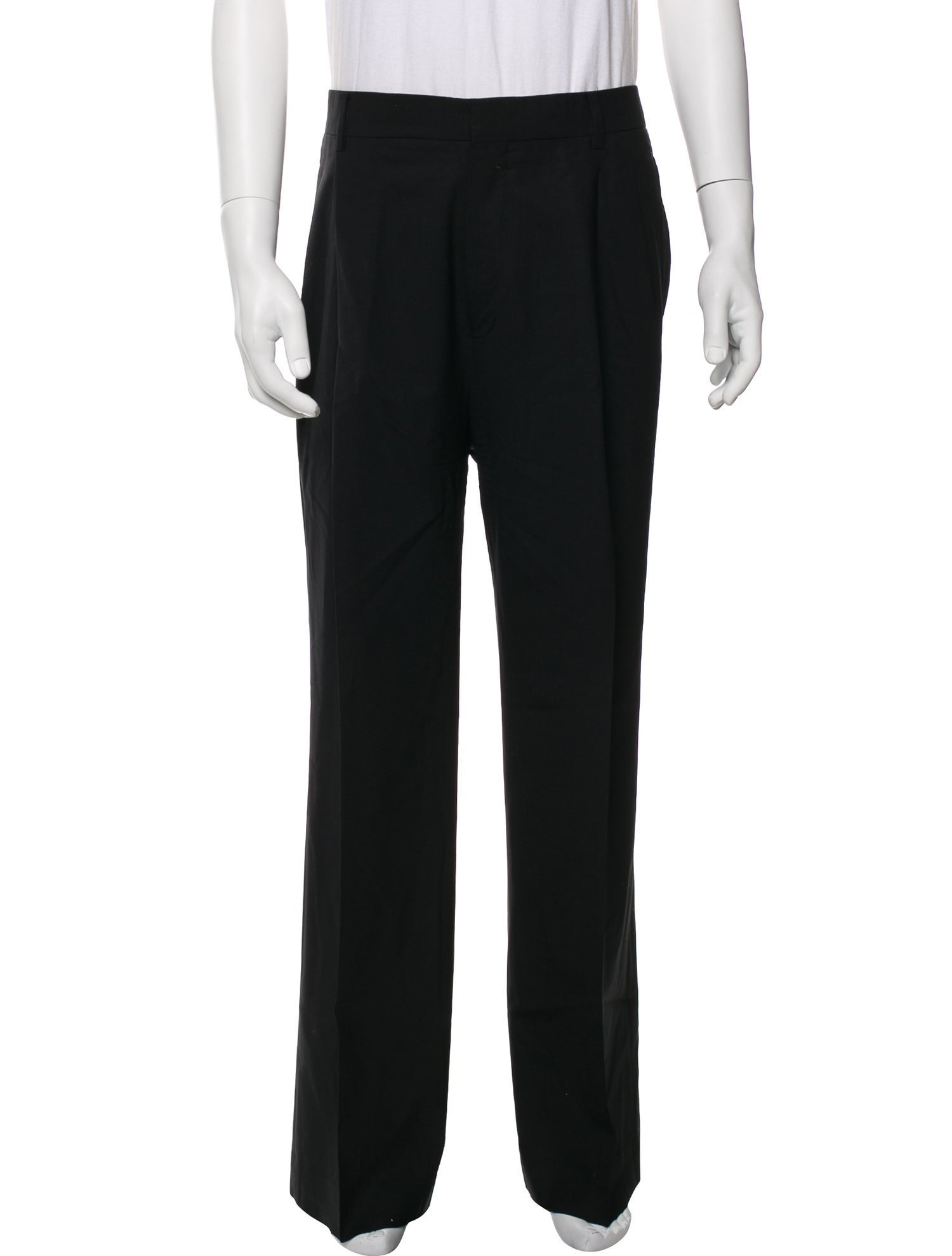 Les Hommes Virgin Wool Dress Pants