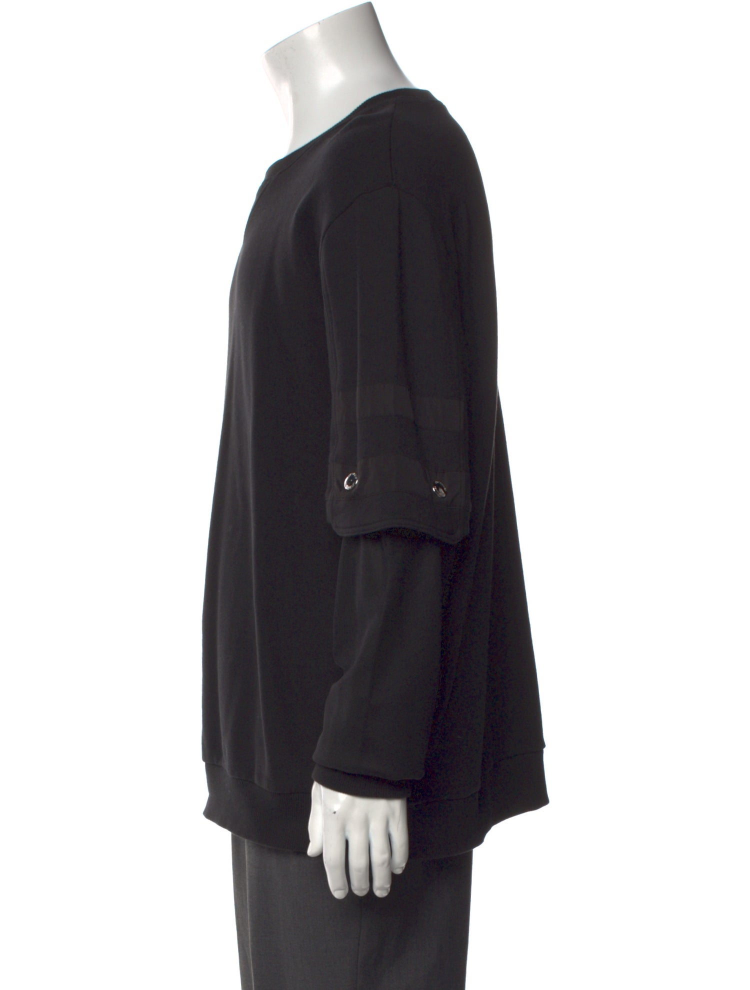 Les Hommes Crew Neck Long Sleeve Sweatshirt